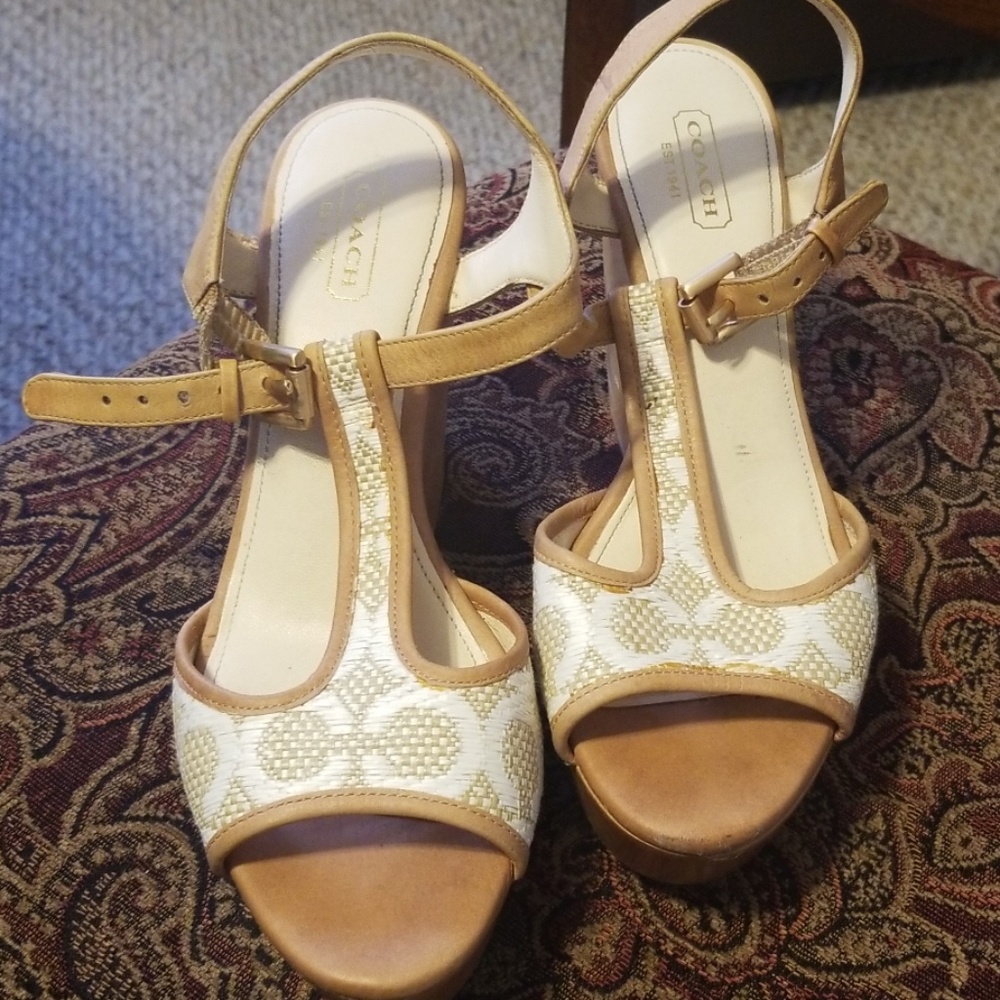 Coach Nelly Platform Sandals